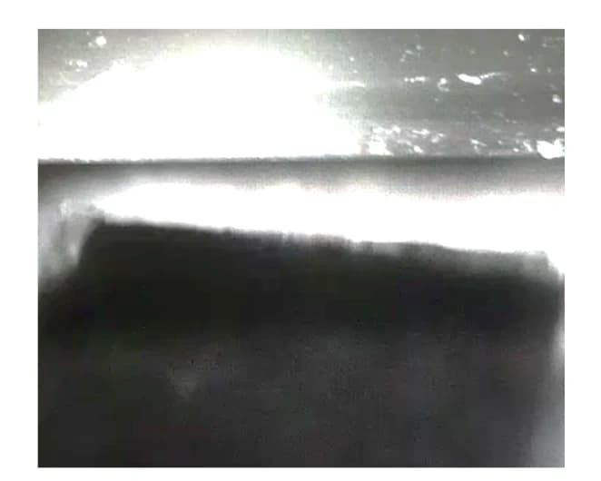 At the cutting plane