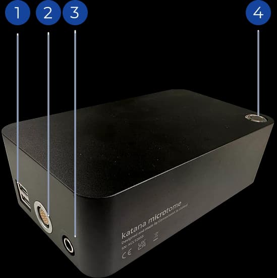 Electronic controller back panel