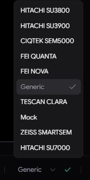 SEM dropdown
